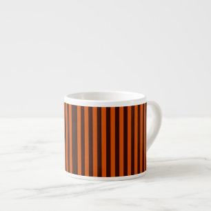 Tasse Expresso Orange Stripes Retro Style Personnaliser Ceci!