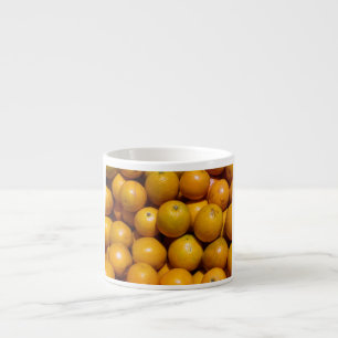 Tasse Expresso Oranges fruits Floride marché orange