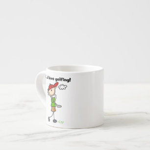 Tasse Expresso Oui j'adore le golf