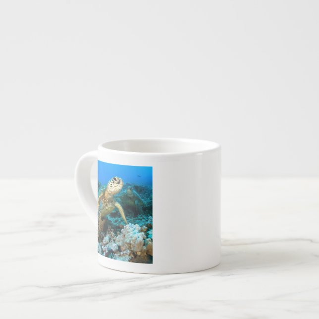 Tasse Expresso Paires de tortue (Devant gauche)