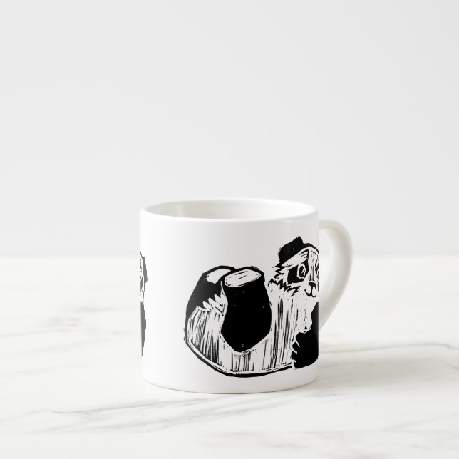 Tasse Expresso Panda Play Espresso Mug (Devant droit)