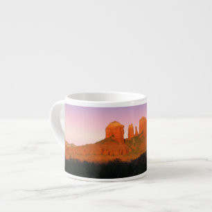 Tasse Expresso Panorama de Sedona de roche de cathédrale