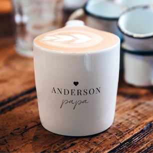 Tasse Expresso Papa personnalisé   Cadeau personnalisé Nouveau gr