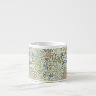 Tasse Expresso Papier peint floral de William Morris Larkspur