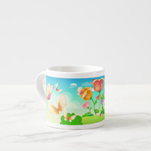Tasse Expresso Papillon du jardin de Tulip