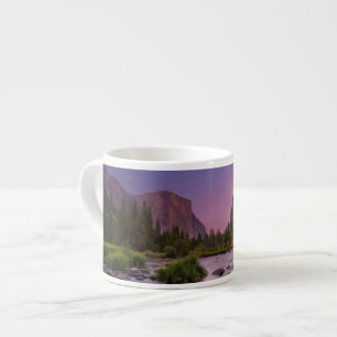 Tasse Expresso Parc national de Yosemite au crépuscule