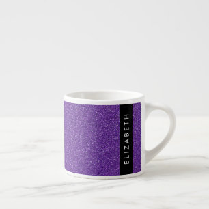 Tasse Expresso Parties scintillant violette, Arrière - plan Parti