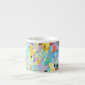 Tasse Expresso Pastel Colors Résumé Design Espresso Mug