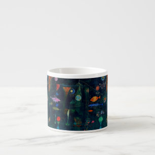 Tasse Expresso Paul Klee Fish Magic Peinture Abstraite Art graphi