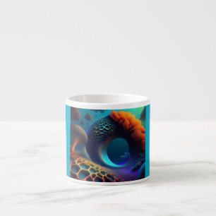 Tasse Expresso Paysage sous-marin fragile