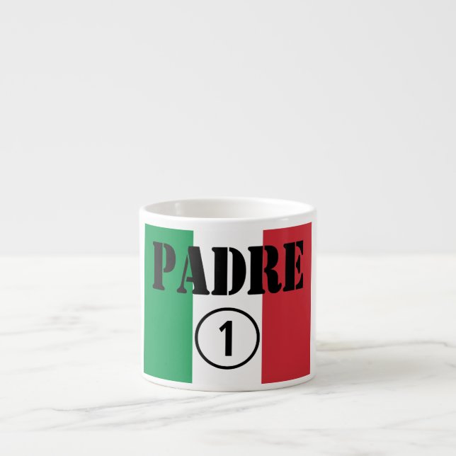 Tasse Expresso Pères et papas de langue italienne : L'ONU de (Devant)
