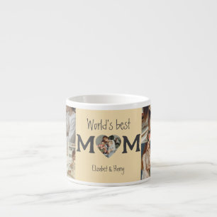 Tasse Expresso Personnalisé avec photo Meilleure maman du monde