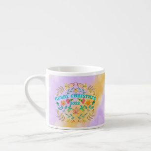 TASSE EXPRESSO PERSONNALISÉ MERRY CHRISTMAS 20XX