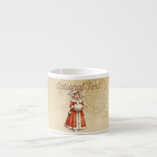 Tasse Expresso Petit Caroleur victorien Noël personnalisé