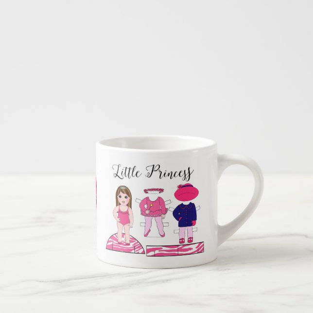Tasse Expresso "Petite princesse Mug pour elle" (Droite)