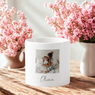 Tasse Expresso Photo et nom personnalisés Mug Cadeau personnali