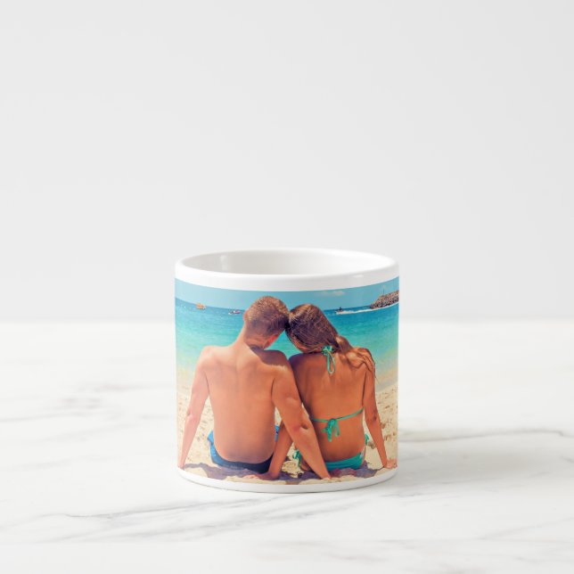 Tasse Expresso Photo personnalisée Espresso Coupe votre propre co (Devant)
