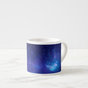 Tasse Expresso Photo vierge bleu aqua du centre galactique célest