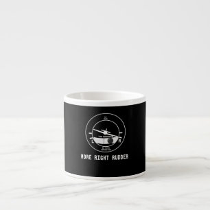 Tasse Expresso Plus Droit Pilote Cfi instructeur de vol Cadeau pi