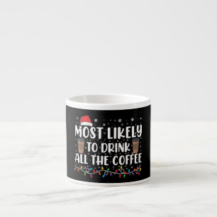 Tasse Expresso Plus susceptible de boire tout le café de Noël 
