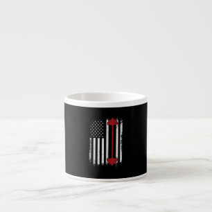 Tasse Expresso Poids Lifting Flat Cadeaux Entraînement, Amateur D