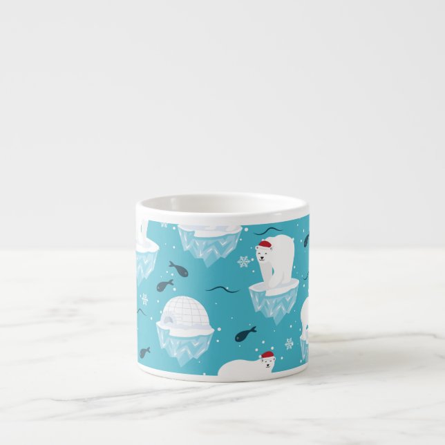 Tasse Expresso Polar Bear Party (Devant)