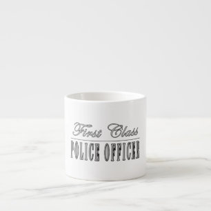 Tasse Expresso Policiers : Policier de première classe