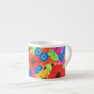 Tasse Expresso Poppies et Cornouailles Espresso Mug