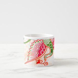 Tasse Expresso Porcelaine élégante à motifs