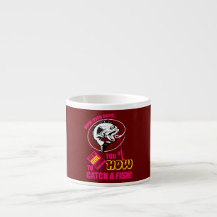 Tasse Expresso Pousse-toi, laisse la fille montrer comment attrap