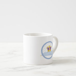 Tasse Expresso Prince George de Cambridge Coussin et Couronne