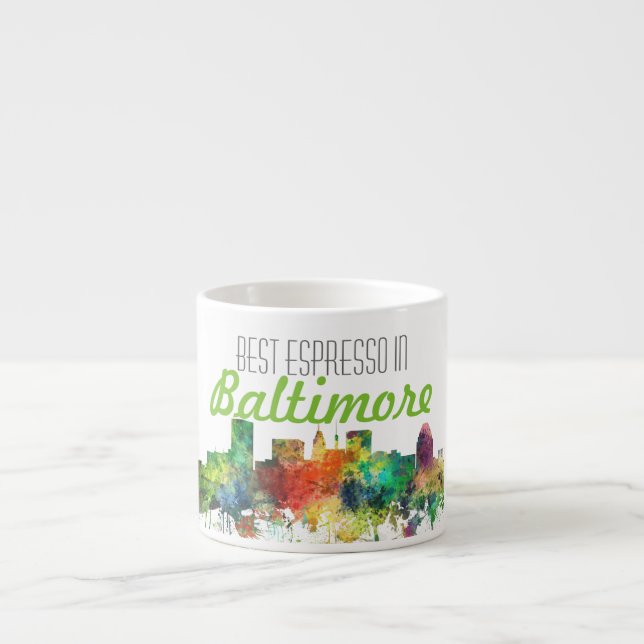 TASSE EXPRESSO PS D'HORIZON DE BALTIMORE LE MARYLAND - (Devant)