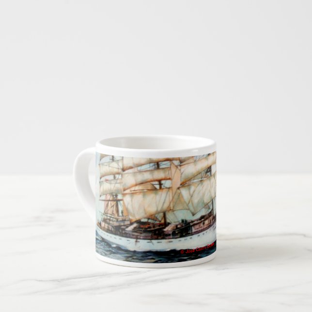 Tasse Expresso Régate Cutty Sark (Devant gauche)