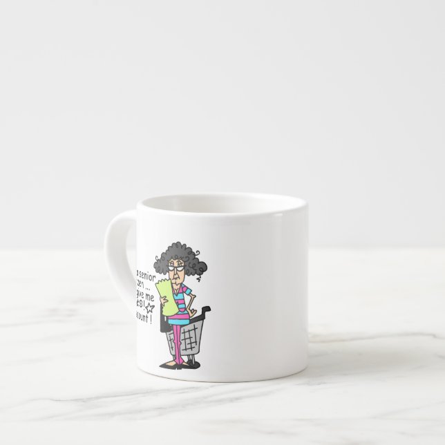Tasse Expresso Remise aux seniors (Devant gauche)