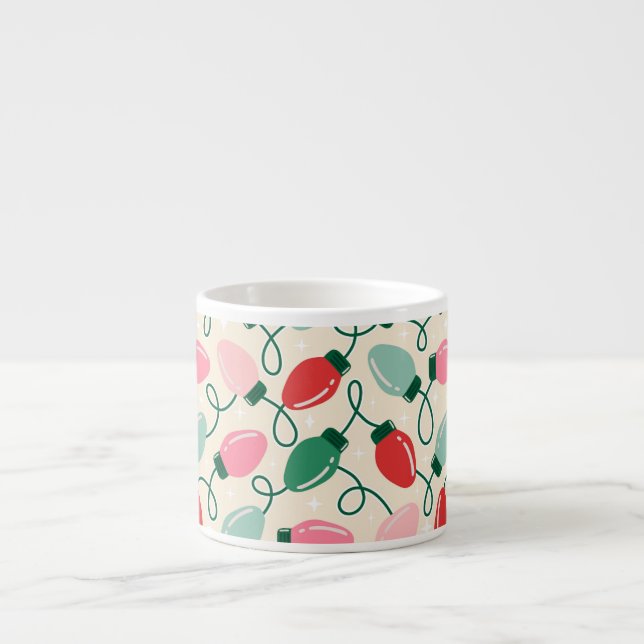 Tasse Expresso Retro Glow Lights (Devant)