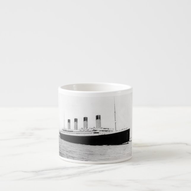 Tasse Expresso RMS Titanic (Devant)