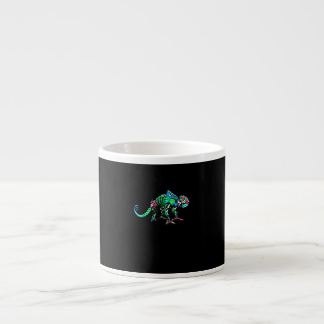 Tasse Expresso Robot Iguana (Devant)