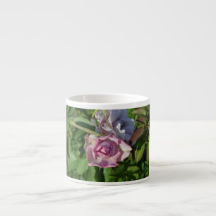 Tasse Expresso Rose paradisiaque Abstrait