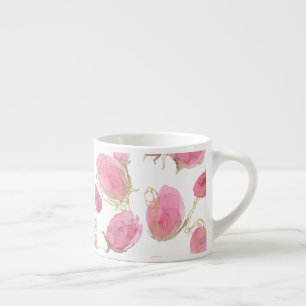 Tasse Expresso Roses roses
