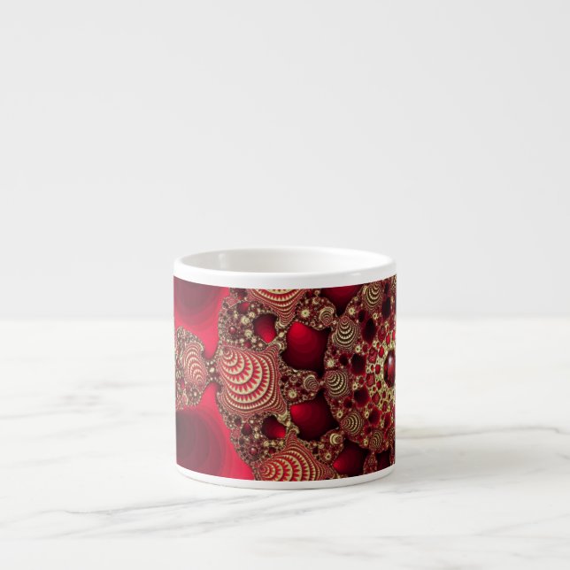 Tasse Expresso Rubies & Gold Specialty Mug (Devant)