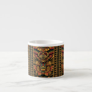 Tasse Expresso Sapphire culturel "Rêve aztèque" Espresso Mug