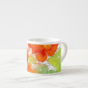 Tasse Expresso Scarlet Nasturtiums Espresso Mug