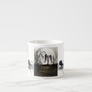 Tasse Expresso Sepia Goth Girl