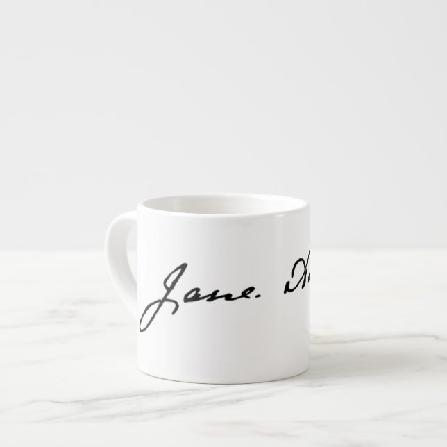 Tasse Expresso Signature de Jane Austen (Devant gauche)