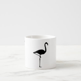Tasse Expresso Silhouette de Flamant rose
