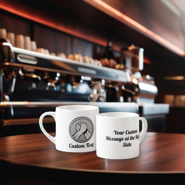 Tasse Expresso Silver (Créateur téléchargé)