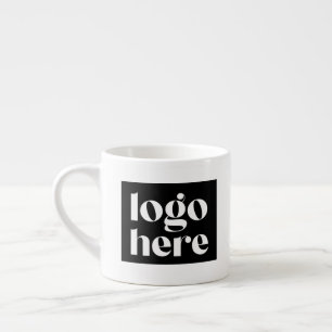Tasse Expresso Simple Marque Entreprise Grand Logo Espresso Mug