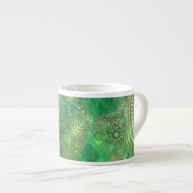 Tasse Expresso Sous la Mug de spécialités de la mer d'Emeraude (Devant droit)