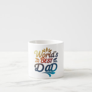 Tasse Expresso Spécialité du meilleur papa du monde Espresso Mug 
