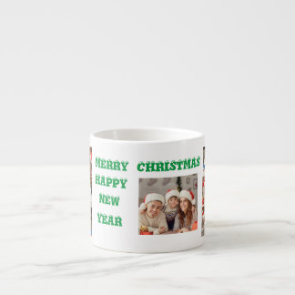 Tasse Expresso Spécialité Mug FUNNY EXPRESSO PHOTO COLLAGE RED